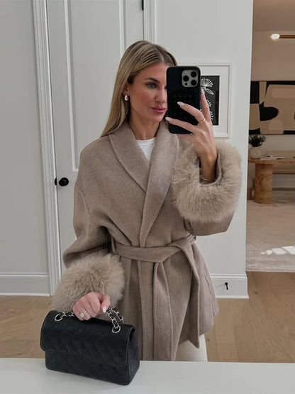 Aurea Woolen Coat