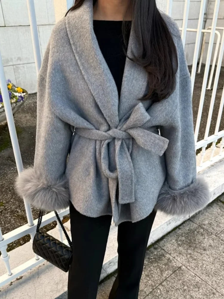 Aurea Woolen Coat