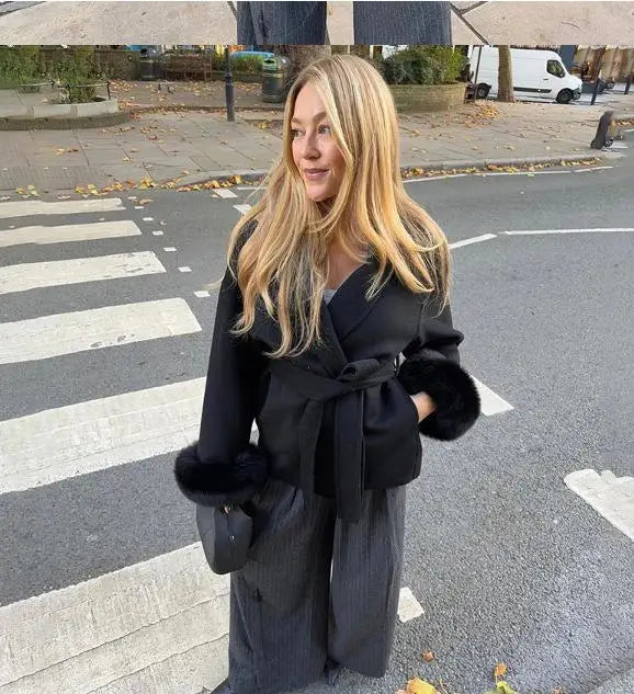 Aurea Woolen Coat