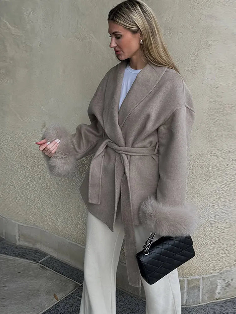 Aurea Woolen Coat