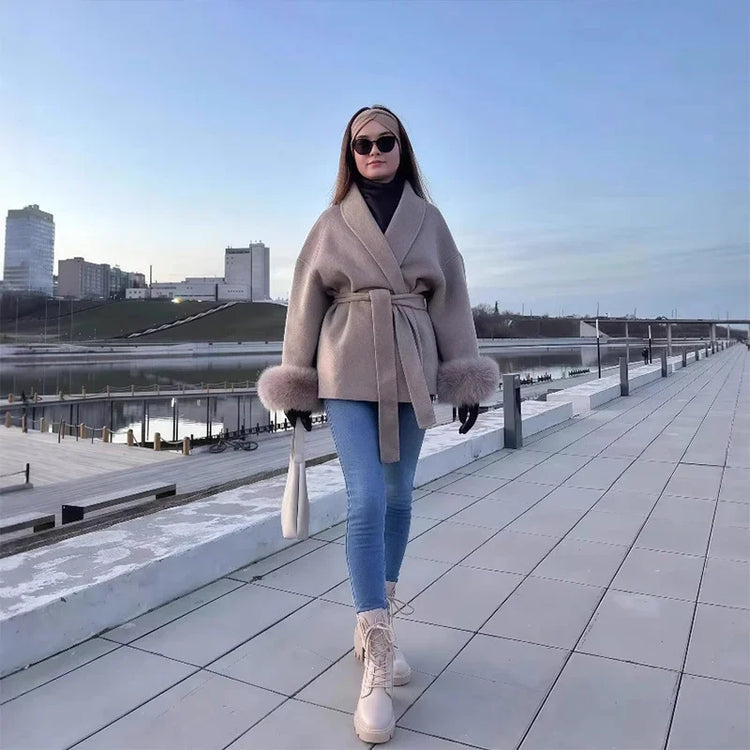Aurea Woolen Coat